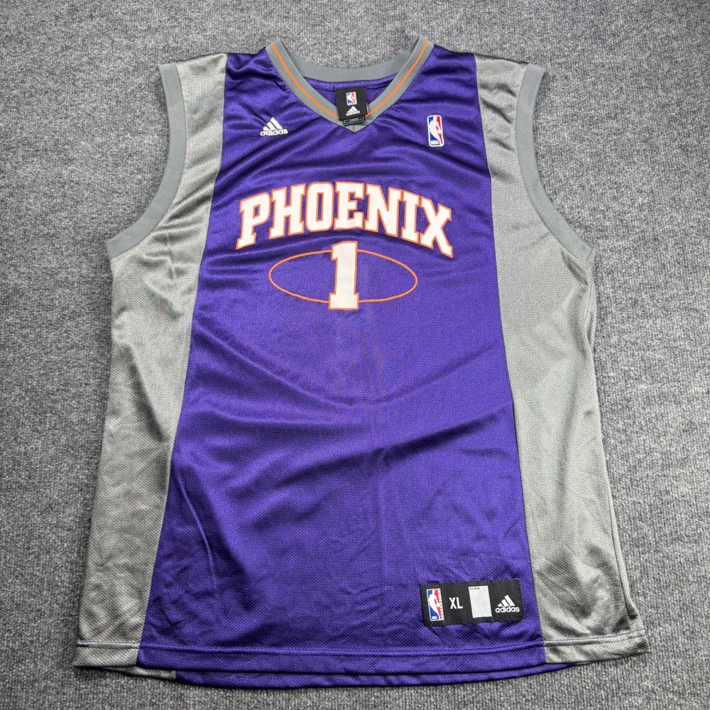 Amare Stoudemire 1 Phoenix Suns Adidas Jersey Mens XL Purple Basketball NBA